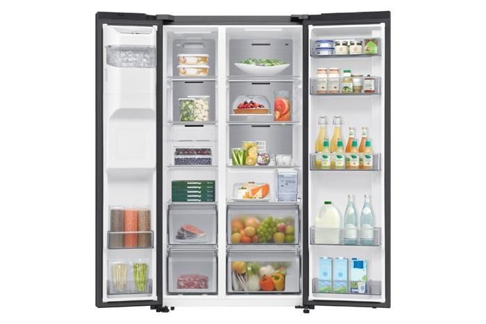 Tủ lạnh Samsung Inverter 635 lít Side By Side RS70F65K2FSV